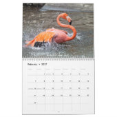2027 Flamingo's van Florida Kalender (Feb 2027)