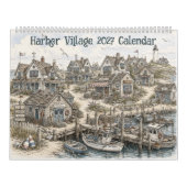 2027 Haven Dorp Kalender (Hoes)