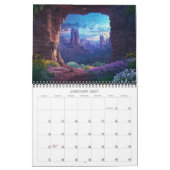 2027 Hemelse Landschappen Kalender (Jan 2027)