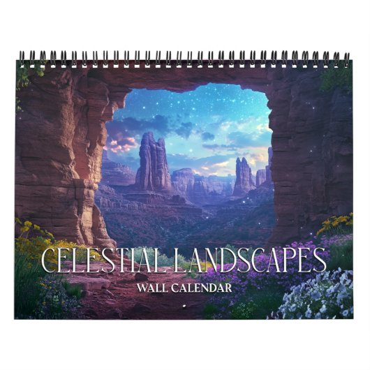 2027 Hemelse Landschappen Kalender (Hoes)