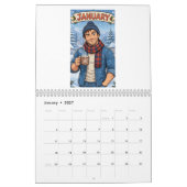 2027 HUNK KALENDER (Jan 2027)