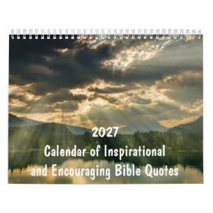 2027 Inspirerende Bijbelverzen Christelijk Kalender