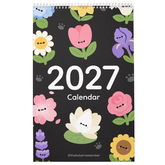 2027 Kalender Bloem (Hoes)