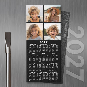 2027 Kalender met Foto Moderne Minimalistische Mag