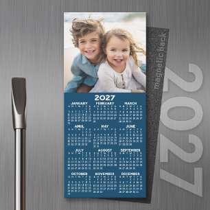 2027 Kalender met Foto Moderne Minimalistische Mag