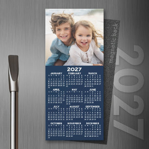 2027 Kalender met Foto Moderne Minimalistische Mag