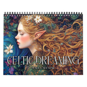 2027 Keltische Droomfantasie Kunstkalender Kalender