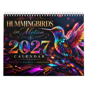 2027 Kolibries in Beweging Kalender