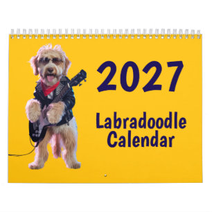 2027 Labradoodle hondenkalender Kalender