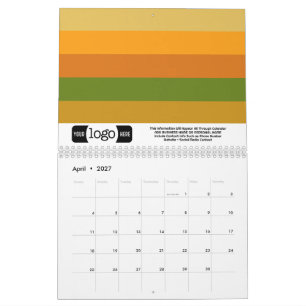 2027 Logo - Zakelijk Cadeau - Interessante Patrone Kalender