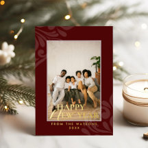 2027 Moderne Minimalistische Festive Chic Rode Nie