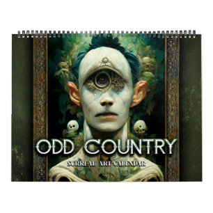 2027 Oneven Land 1 Surreal Kunstkalender Kalender