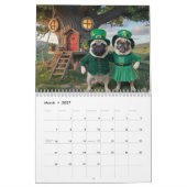 2027 Pug Hond Kalender (Mar 2027)
