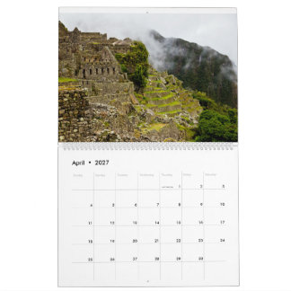 2027 Reisagenda Kalender