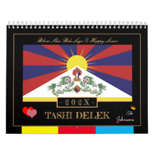 2027 Tibetaans Losar & Tashi Delek - Nieuwjaar /Ti Kalender