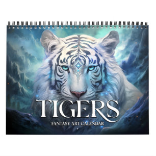 2027 Tijgers Fantasy Art Kalender