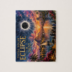 2027 Totale Zonsverduistering Egypte Legpuzzel