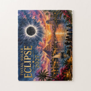 2027 Totale Zonsverduistering Egypte Legpuzzel