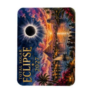 2027 Totale Zonsverduistering Egypte Magneet