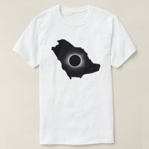 2027 Totale Zonsverduistering Saudi-Arabië T-shirt