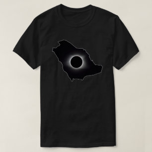 2027 Totale Zonsverduistering Saudi-Arabië T-shirt