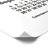 2027 Witte Kalender van Janz Print (Hoek)