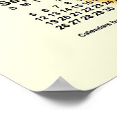 2027 Zonnige Dagen Kalender van Janz Poster (Hoek)