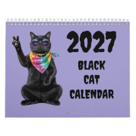 2027 Zwarte Kat Kalender