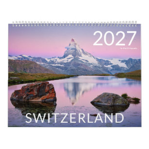2027 Zwitserland natuur & landschap foto Kalender