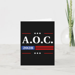 2028 AOC Alexandria Ocasio-cortez President Americ Kaart