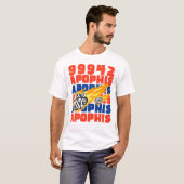 2029 APOPHIS ASTEROÏDE 99942 T-SHIRT (Voorkant volledig)