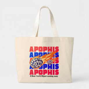 2029 APOPHIS ASTEROÏDE NEO GROTE TOTE BAG