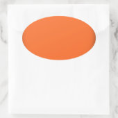 202__neon-oranje-brad PINK CIRCLE POLKADOT TEMPLAT Ovale Sticker (Tas)