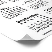 2034 Nebraska Sandhills Kalender door Janz Poster (Hoek)