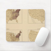 205 Vervaardiging/vierkante mijl Muismat (Met muis)