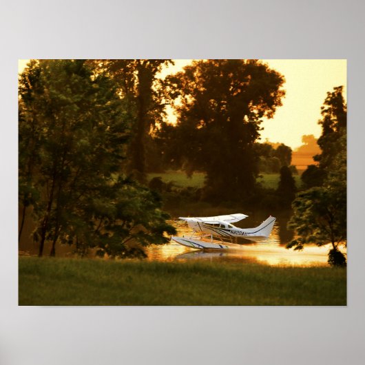 206 Sunset Water Taxi Poster (Voorkant)