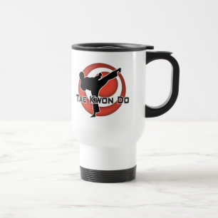 208-1 Tae Kwon Do Travel Mug Reisbeker
