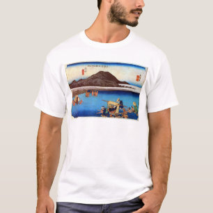 20. 府 宿, 広 Fuchu-juku, Hiroshige, Ukiyo-e T-shirt