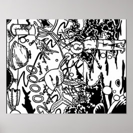 20.000 collega's onder het poster van de Zee