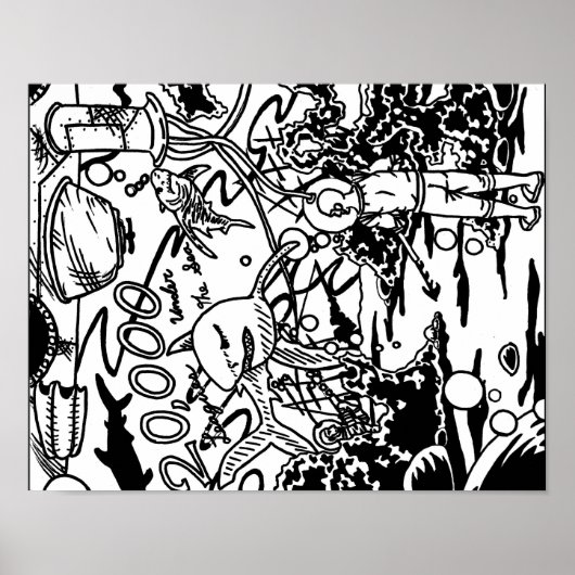 20.000 collega's onder het poster van de Zee (Voorkant)