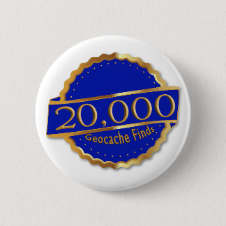 20.000 VINDT EEN GEoCaching-GUNNING Ronde Button 5,7 Cm