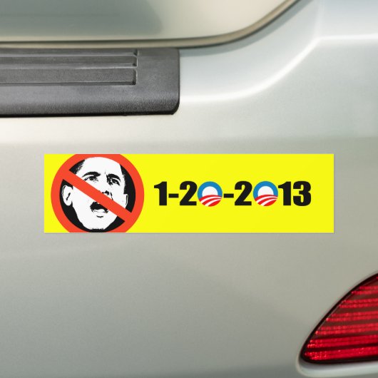 20-01-2013 BUMPERSTICKER (Op auto)
