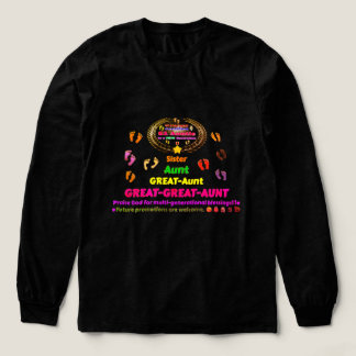 20-07-2025 Groot-groot tante Gouden Ster Viering Tri-Blend Shirt