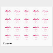 20 - 1,5" Catering Chef Zakelijke Stickers (Vel)