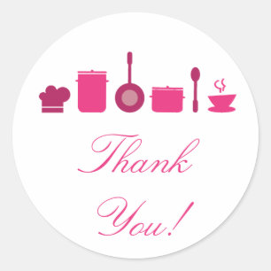 20 - 1,5" Catering Chef Zakelijke Stickers