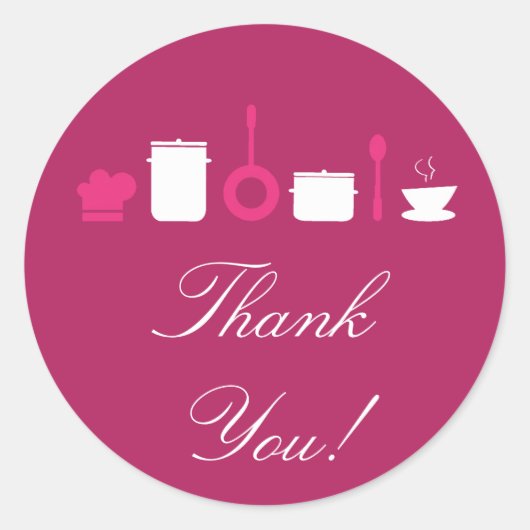 20 - 1,5" Catering Chef Zakelijke Stickers (Voorkant)