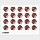 20 - 1,5" Cup Cakes Bakkerij Sweet Treats Stickers (Vel)