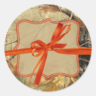 20 - 1.5 Envelop Seal Hunters Camoflouge Camo Ronde Sticker