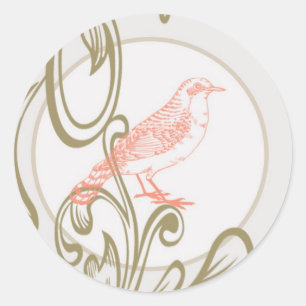 20 - 1.5 Envelop Zegel  Victoria Love Bird