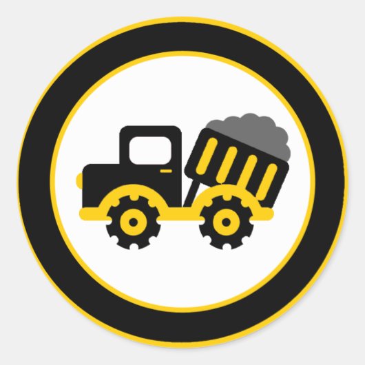 20 - 1,5" Envelopafdichting Ronde Sticker (Voorkant)